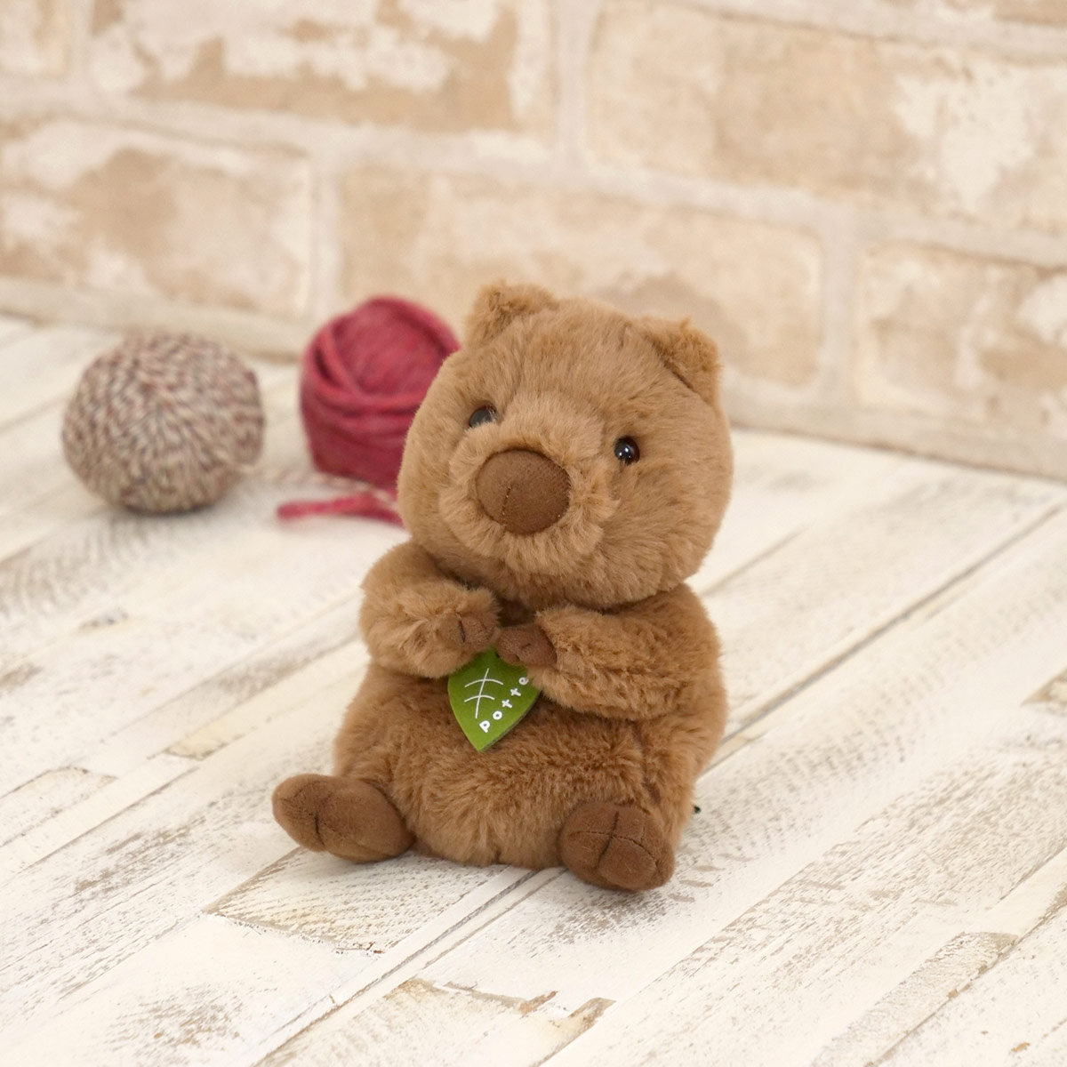 ぬいぐるみ potte クアッカワラビー ( ヌイグルミ わらびー 動物 雑貨 インテリア アニマル グッズ ベビー 赤ちゃん プレゼント ギフト かわいい )