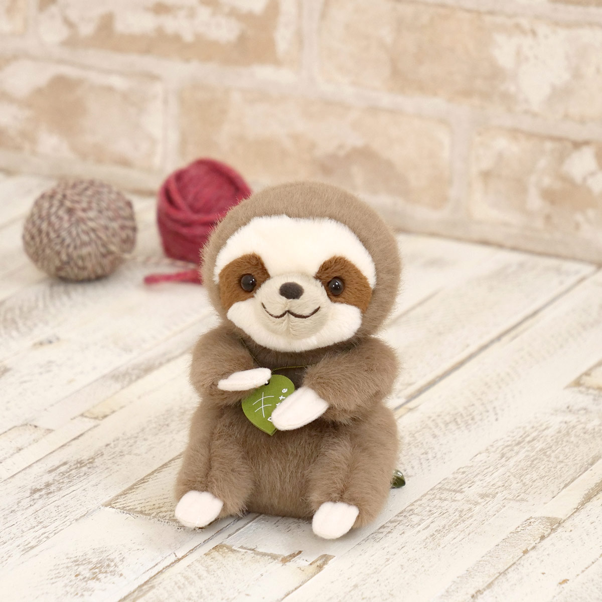 ぬいぐるみ potte ナマケモノ ( ヌイグルミ なまけもの 動物 雑貨 インテリア アニマル グッズ ベビー 赤ちゃん プレゼント ギフト かわいい )