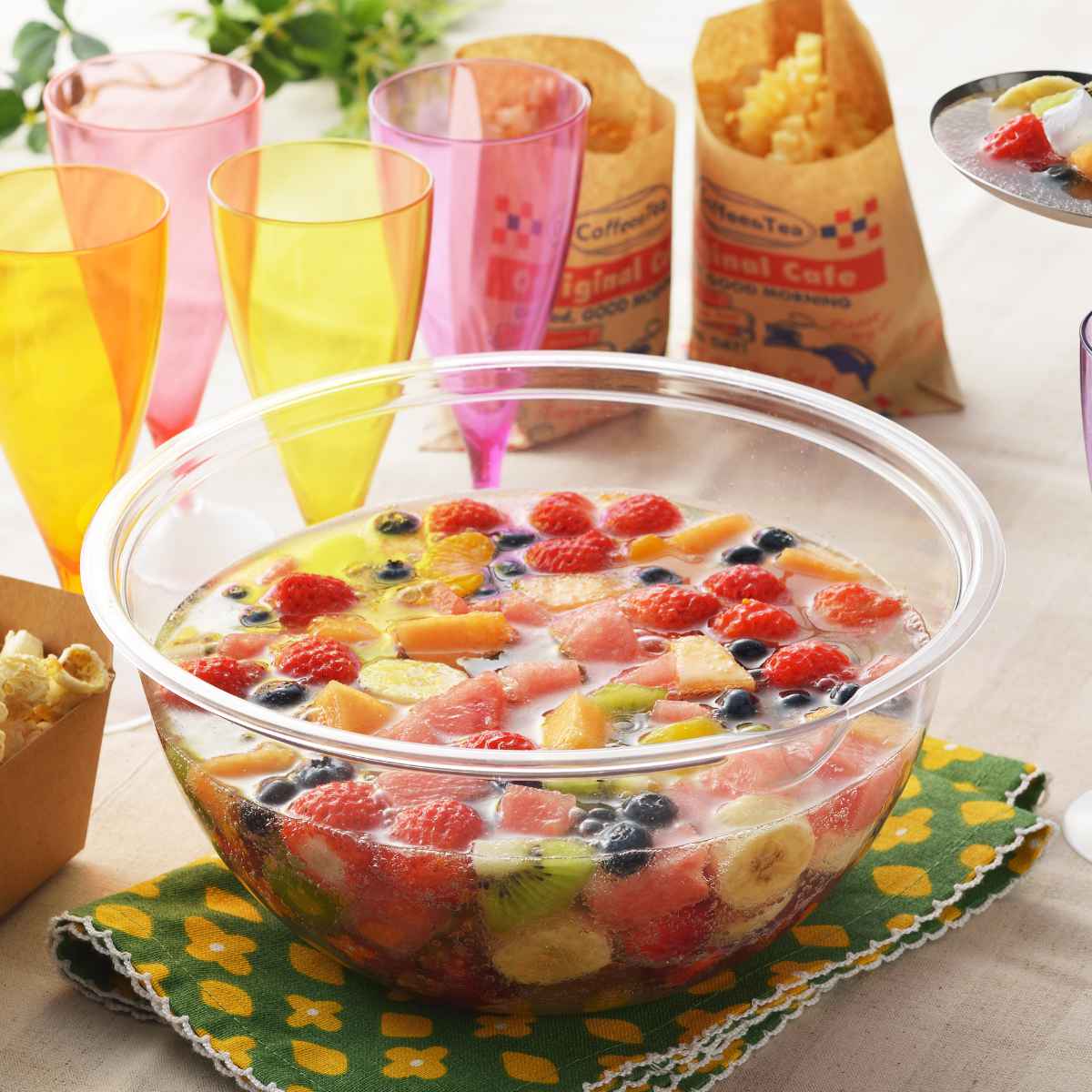 ヨシカワ ボウル 24cm ネオクリア 食洗機対応 日本製 （ ボール 耐熱