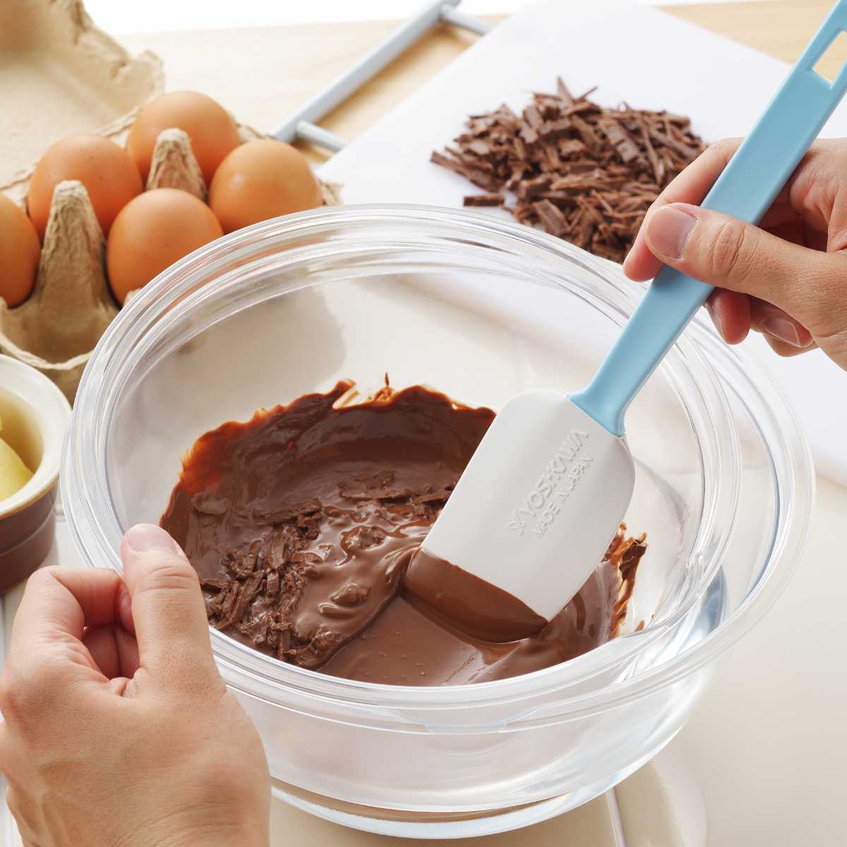 ヨシカワ ボウル 24cm ネオクリア 食洗機対応 日本製 （ ボール 耐熱