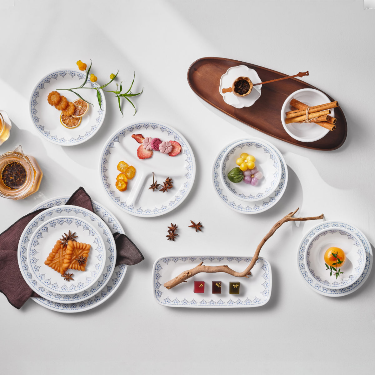 CORELLE（コレール） ランチプレート 26cm CORELLE 強化ガラス （ 食洗