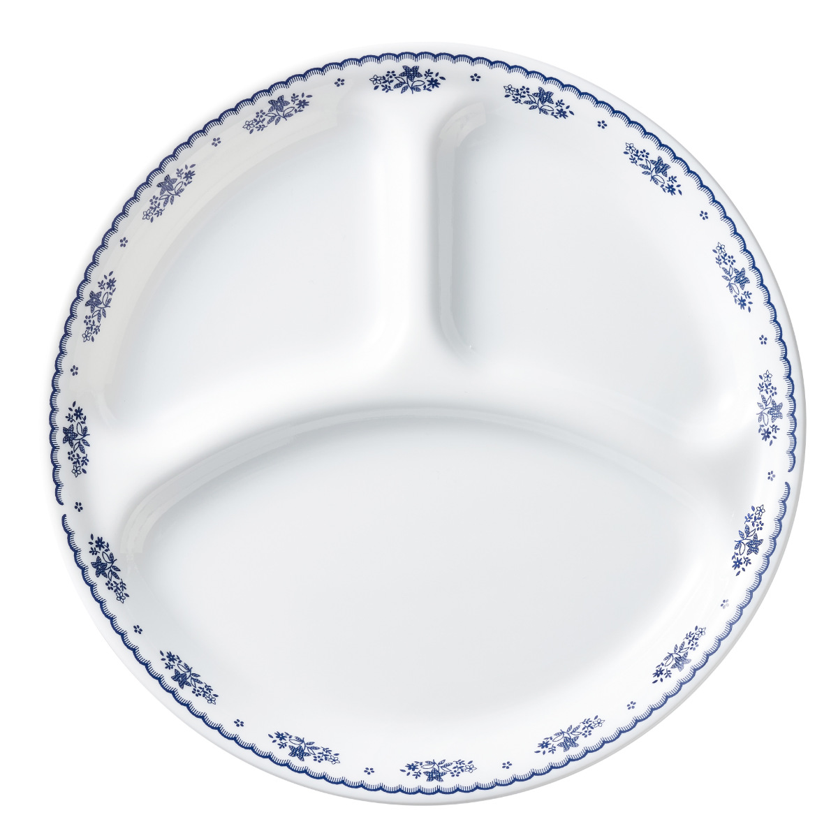 CORELLE - 昼食会一皿 26糎 コレール 一元管理瑠璃 同柄5枚仕かける （ 食洗機相応う 陰電子範囲相応う オーヴン相応う 間仕切り皿 昼食会皿 一一皿 ）