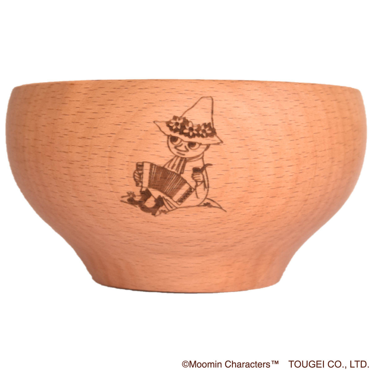 ボウル 12cm L ムーミン 木製 （ サラダボウル シリアルボウル スープ