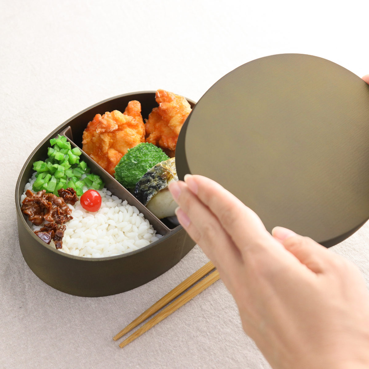 HAKOYA お弁当箱 曲げわっぱ一段弁当 大 1段 800ml （ 弁当箱 わっぱ