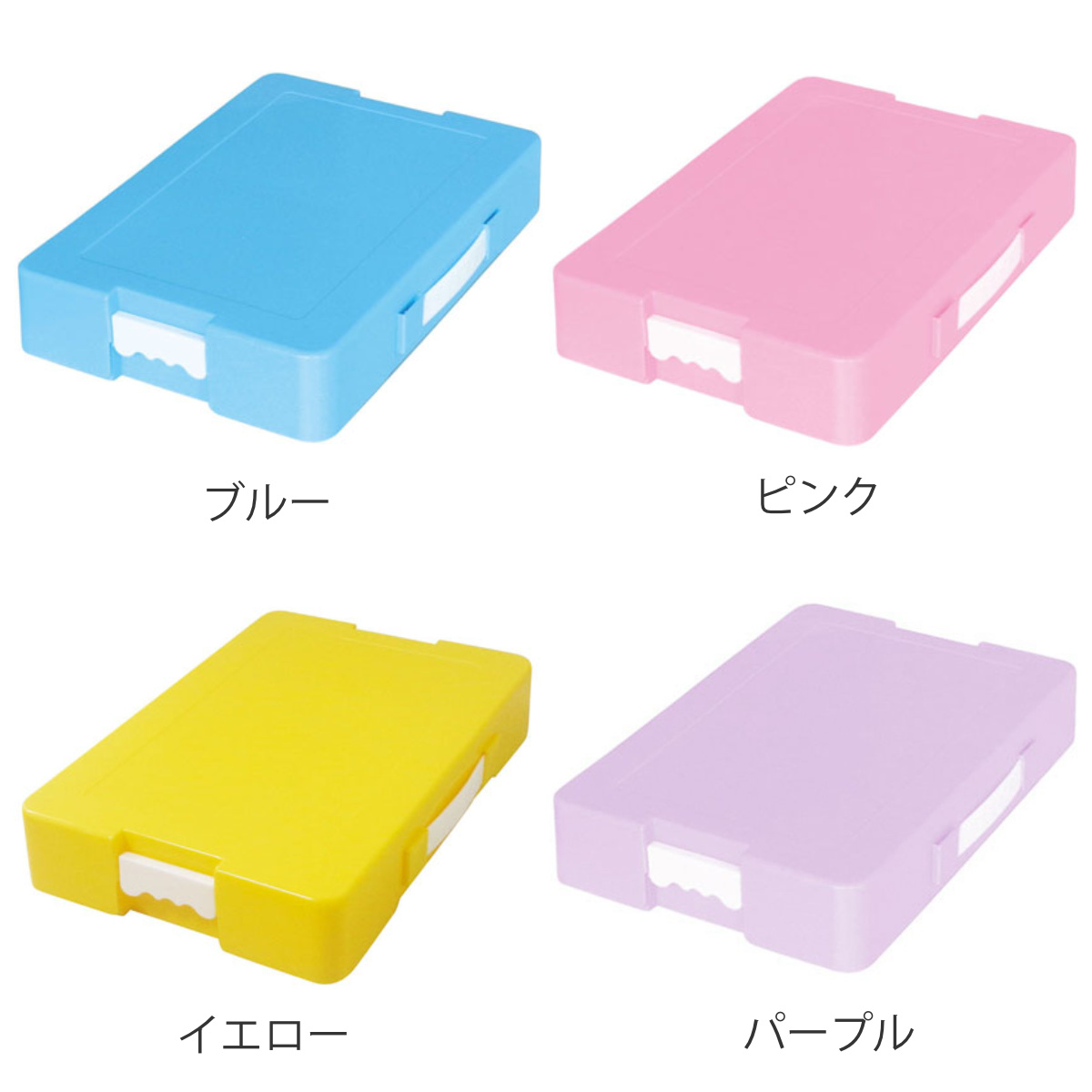 お道具箱 つながるパッチンおどうぐばこ 手さげ付き a4 プラスチック 小学校 ( おどうぐばこ 仕切り付き おどうぐ箱 入学準備 文房具 日本製 ) 関連画像1