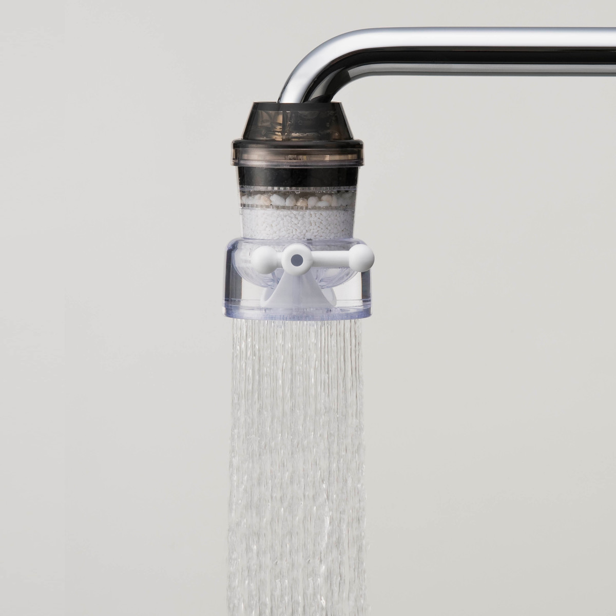 クリタック 浄水蛇口 アクアタップ CL+ （ 日本製 浄水器 備長炭