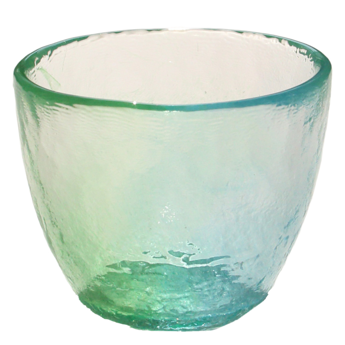 ガラスの氷2色のコップ。 コップ 170ml 空のいろどり ガラス （ viv グラス ガラスコップ ガラス