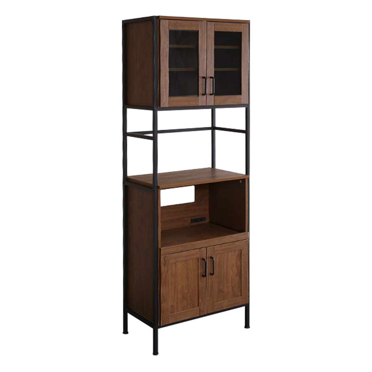 【幅64】温かみのある北欧スタイル 大人かわいい食器棚 スリム レンジ台 木目 幅64】温かみのある北欧スタイル 大人かわいい食器棚 スリム レンジ台