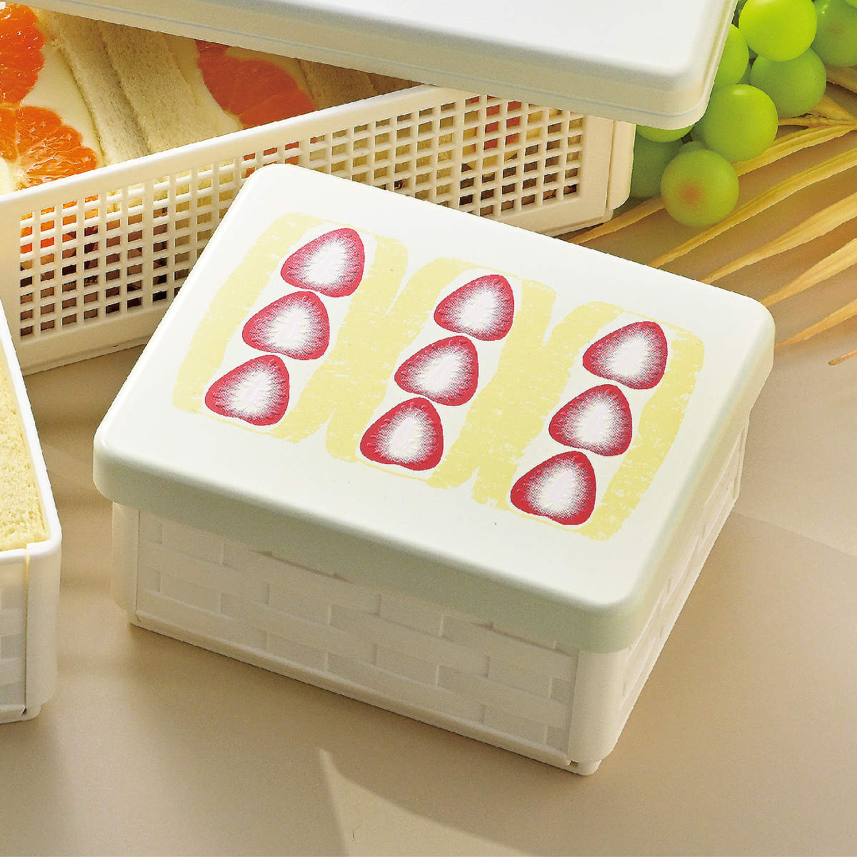お弁当グッズのカラフルボックス - サンドイッチケース｜Yahoo