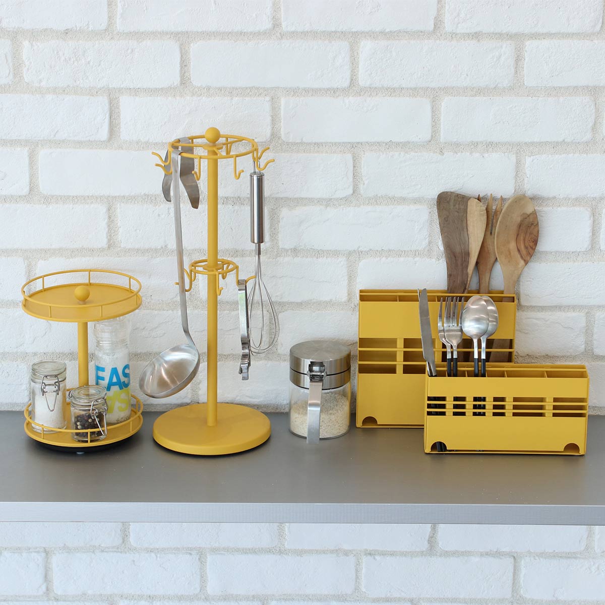 調味料ラック 回転スパイスラック Smooot （ スムート スパイスラック