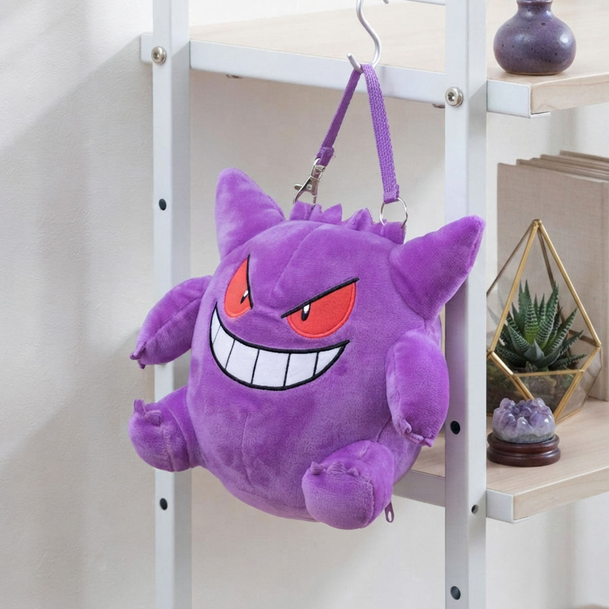 ポケットティッシュケース ポケモン ゲンガー （ ティッシュカバー ポケットティッシュ 収納 ケース 壁掛け 吊るす ぬいぐるみ ポケットモンスター ）