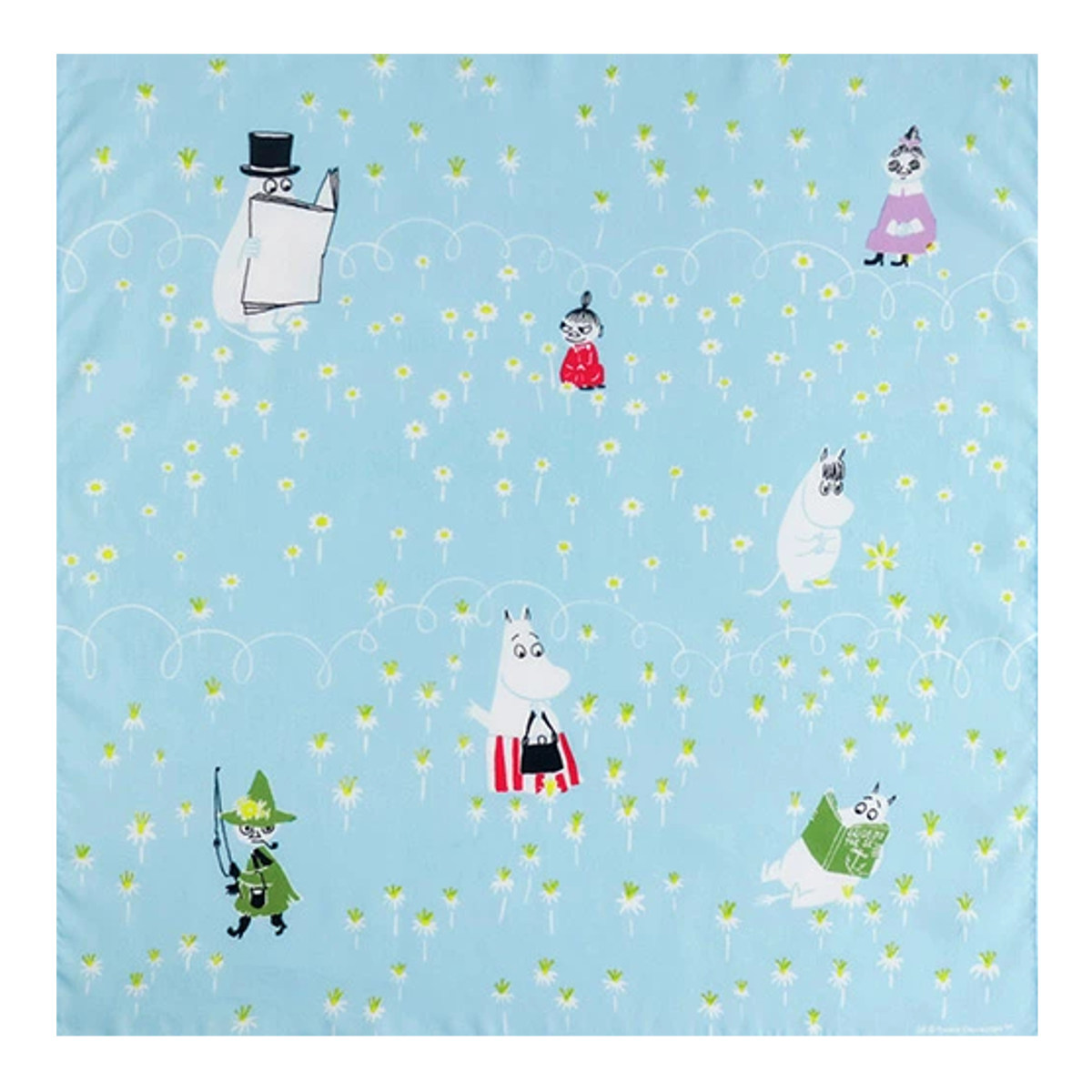 ムーミン ハンカチ 大判 50×50cm MOOMIN TRIBUTE WORKS