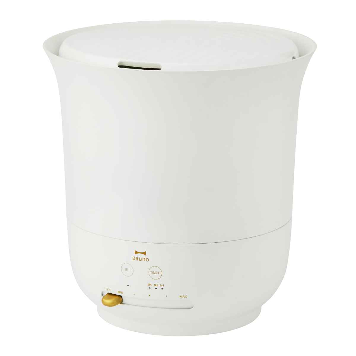 BRUNO 大容量加湿器 JET MIST PLUS ホワイト BRUNO（ブルーノ） 加湿器 大容量超音波加湿器 JET MIST plus 上から