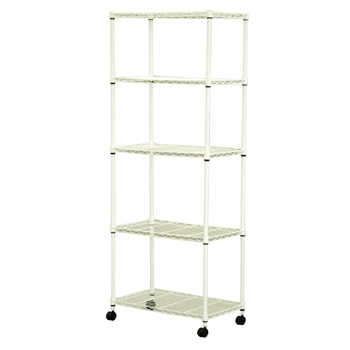 エイ・アイ・エス スチールラック 5段 キャスター付 幅60cm （ ラック