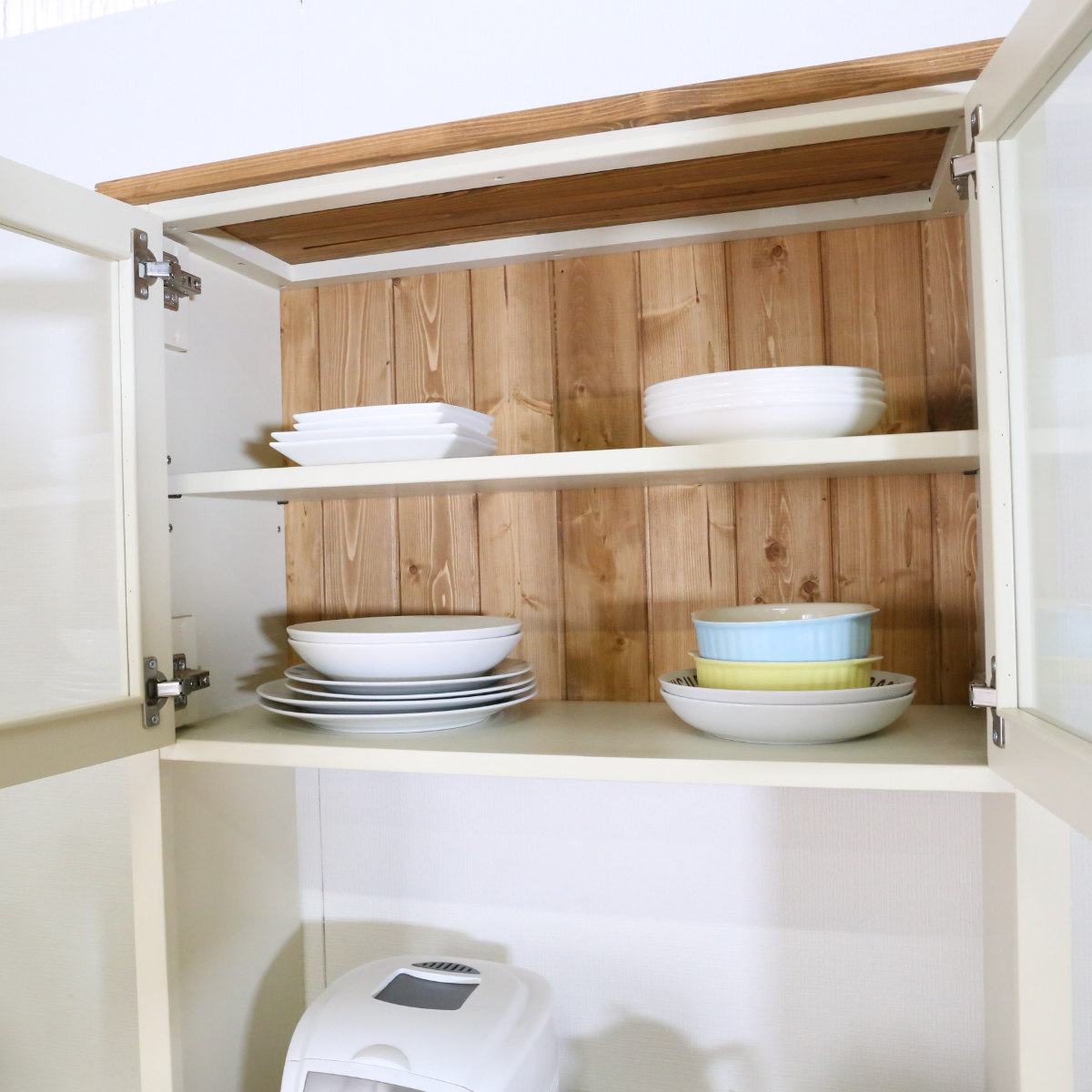 美品　今村家具工芸 食器棚 キッチンカップ dショッピング |カップボード フレンチカントリー 食器棚 パイン材