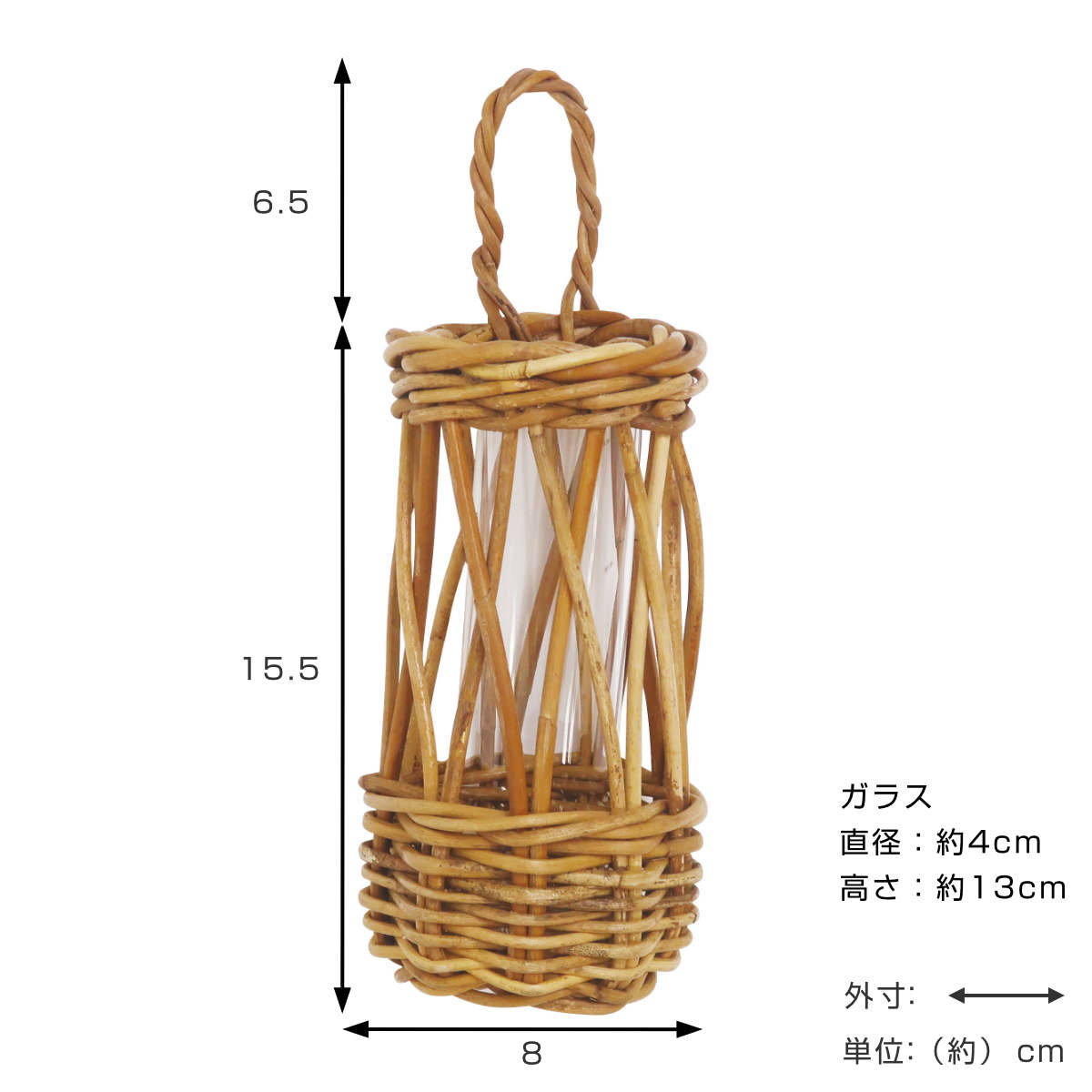 花瓶 アラログ ハンギングフラワーベース ( ...の詳細画像1
