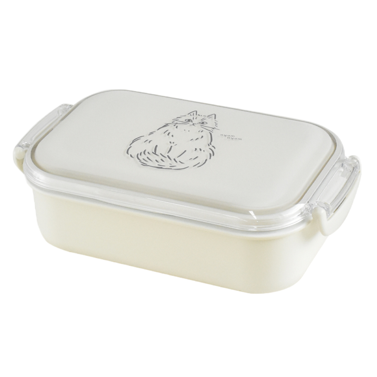 お弁当箱 Chaco シンプルランチBOX 1段 480ml （ 弁当箱 ランチボックス 一段 レンジ対応 女子 大人 お弁当 弁当 ねこ ...