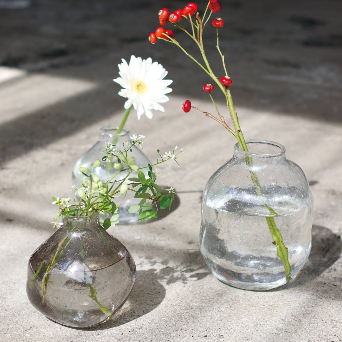 Creer 花瓶 バブルベース S シナリー 一輪挿し （ 花ビン 花びん 花器