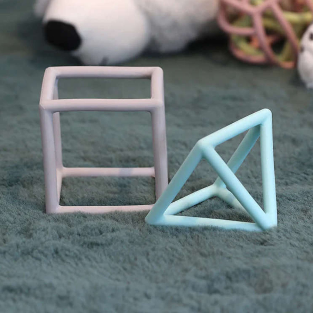 おもちゃ SOFT BALL BLUE ベビートイ 女の子 男の子 （ 知育玩具 玩具 4ヶ月 ベビー 赤ちゃん 子ども キッズ 幼児 かわいい プレゼント ）