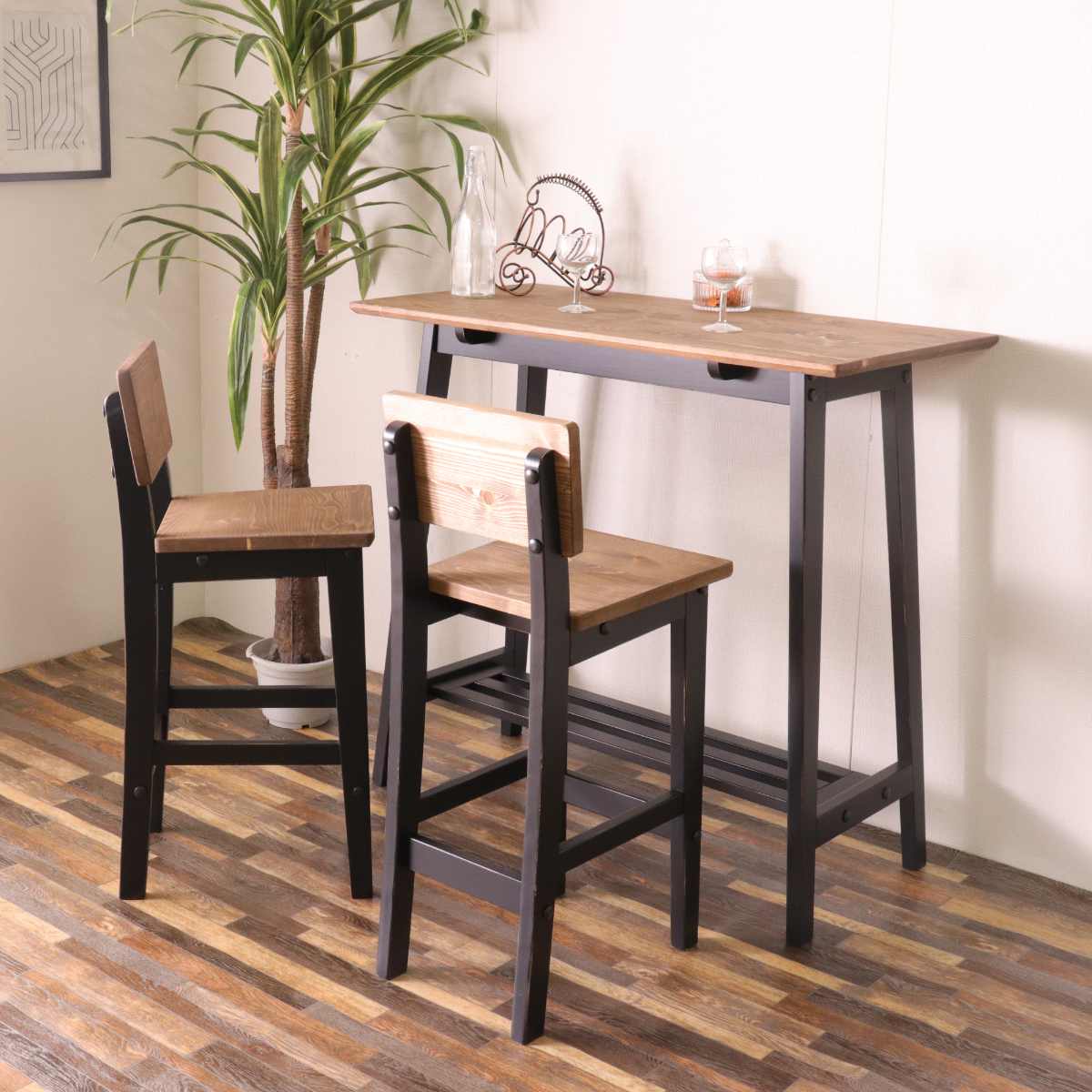 カウンター、ハイテーブル（素材：天然木、無垢材）｜テーブル｜家具