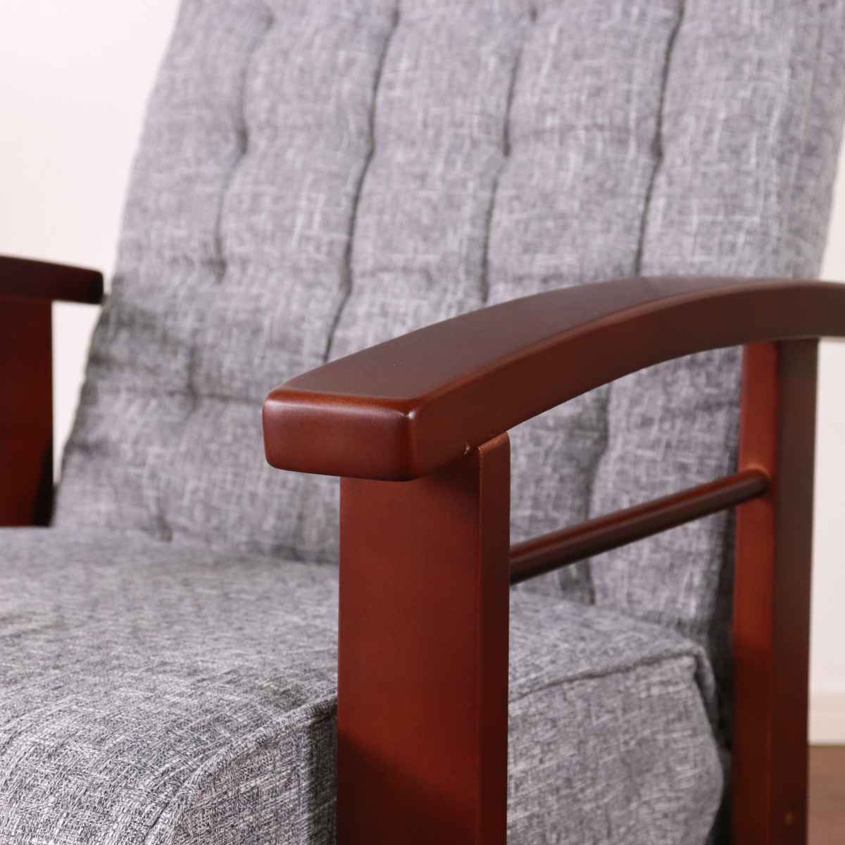 高座椅子 座面高35〜44cm 無段階リクライニング ヘッドレスト可動