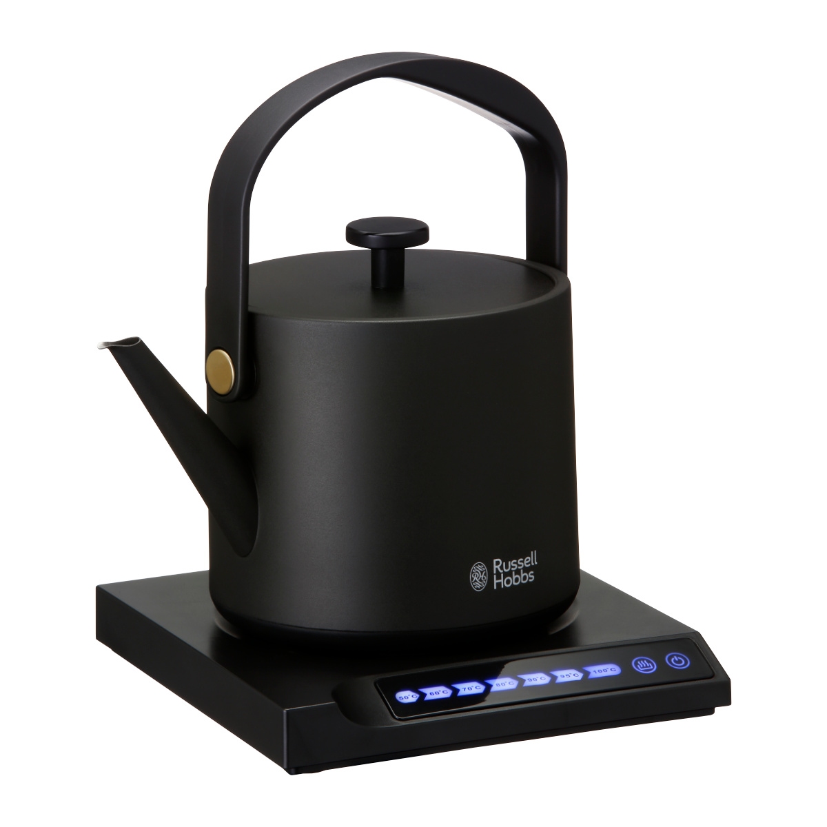 Russell Hobbs ブラック 電気ケトル 800W 楽天市場】【選べる特典付】ラッセルホブス カフェケトル 0.8L