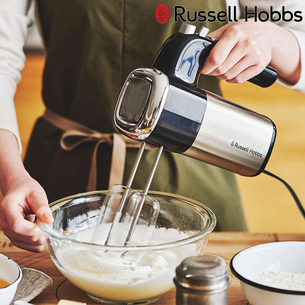 RUSSELL HOBBS（ラッセルホブス） 電動ミキサー ベーシックハンド