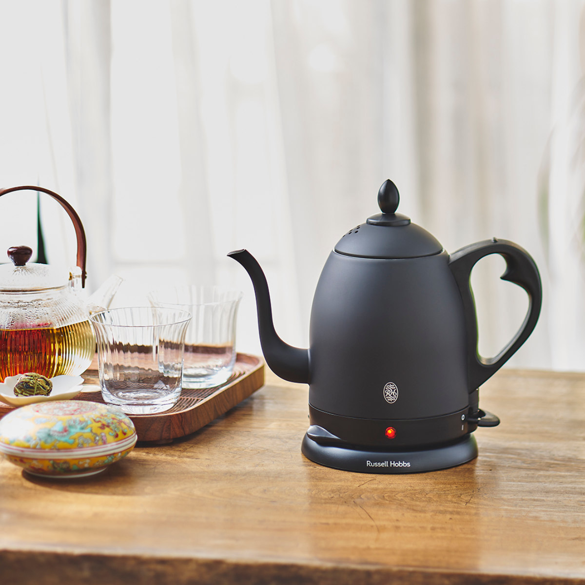 RUSSELL HOBBS（ラッセルホブス） 電気ケトル 0.8L カフェケトル