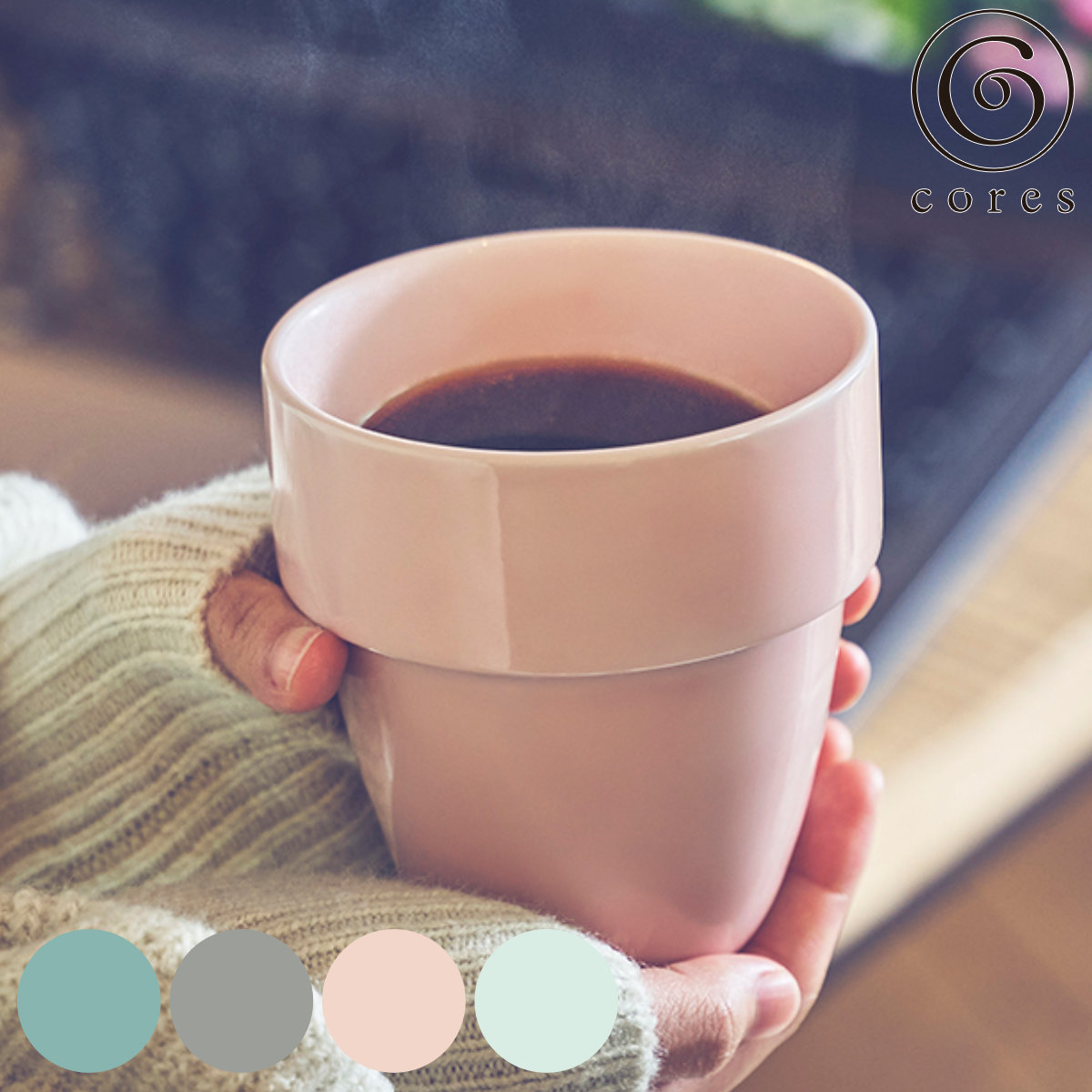 Cores �}�O�J�b�v 300ml �A���^�u���}�O �L�c�� ���� �i �R���X �H��@�Ή� �d�q�����W�Ή� �}�O �J�b�v �R�b�v �^���u���[ ���ۂ� ���̂� �j