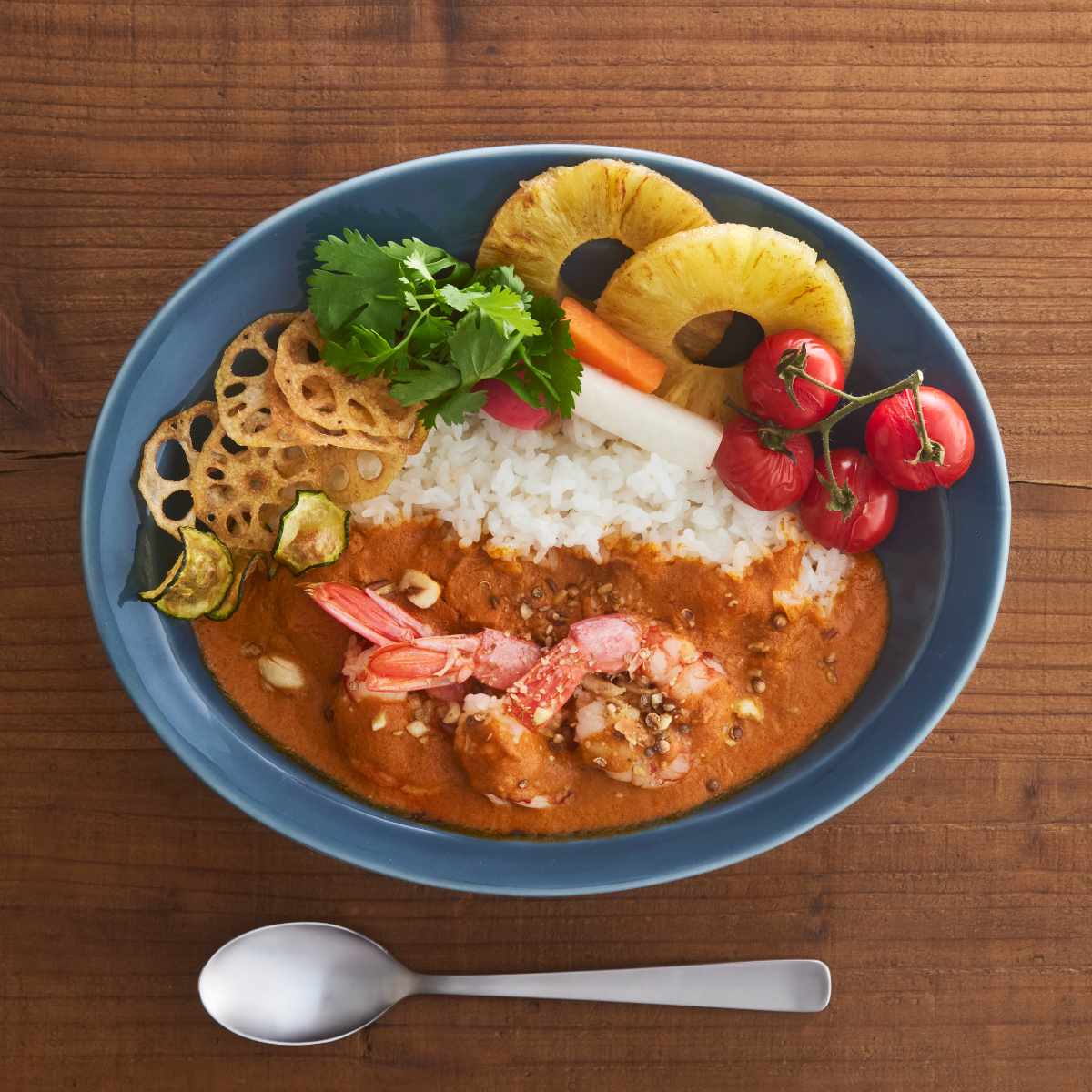 カレー皿 スプーンセット 25cm 逸品窯 陶磁器 （ 食洗機対応 電子