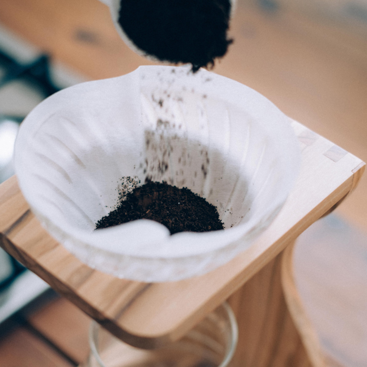 HARIO（ハリオ） コーヒー ドリッパーセット 1〜4杯用 V60 オリーブ