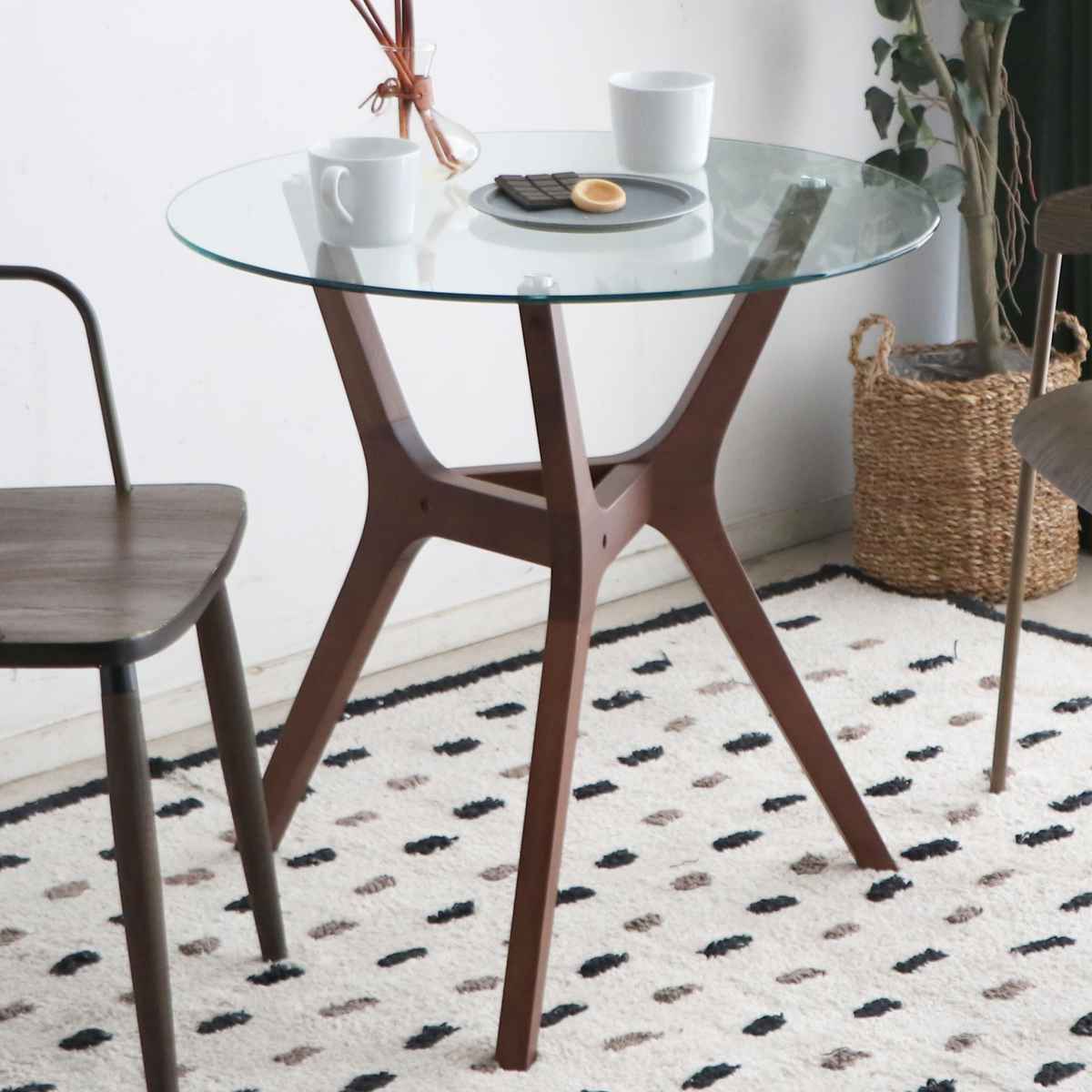 ダイニング テーブル ガラス 木」の人気商品一覧 | 安い商品を通販