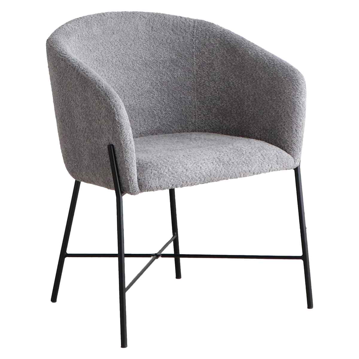 ダイニングチェア クッション 肘付き 疲れにくい 背もたれ 座面高43cm （ ファブリック チェア 椅子 リビング ダイニング 1人掛け ） 家具、インテリア 椅子、スツール、座椅子 SK1071743524(10140円)