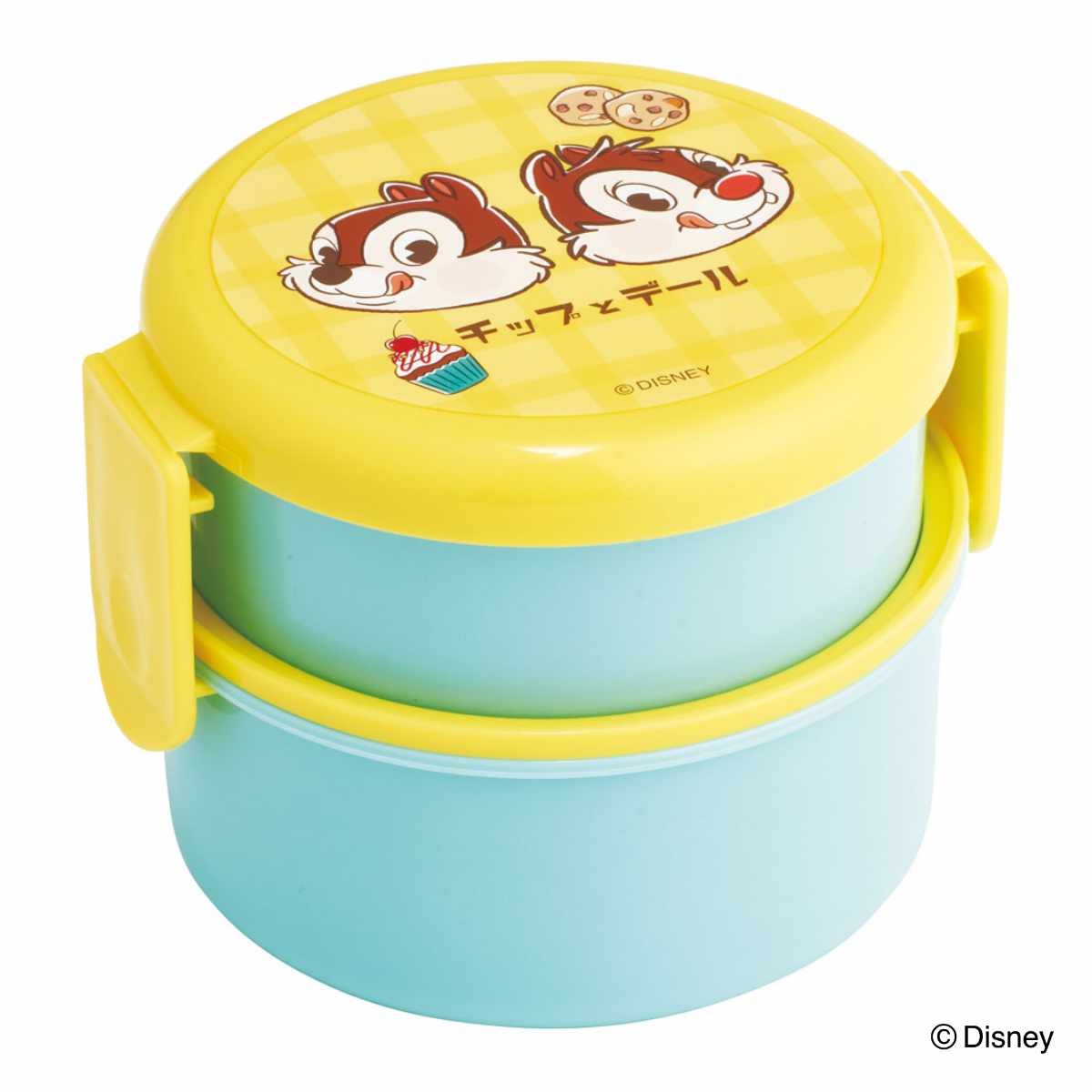 スケーター お弁当箱 抗菌丸型ランチボックス 2段 500ml 喫茶レトロ