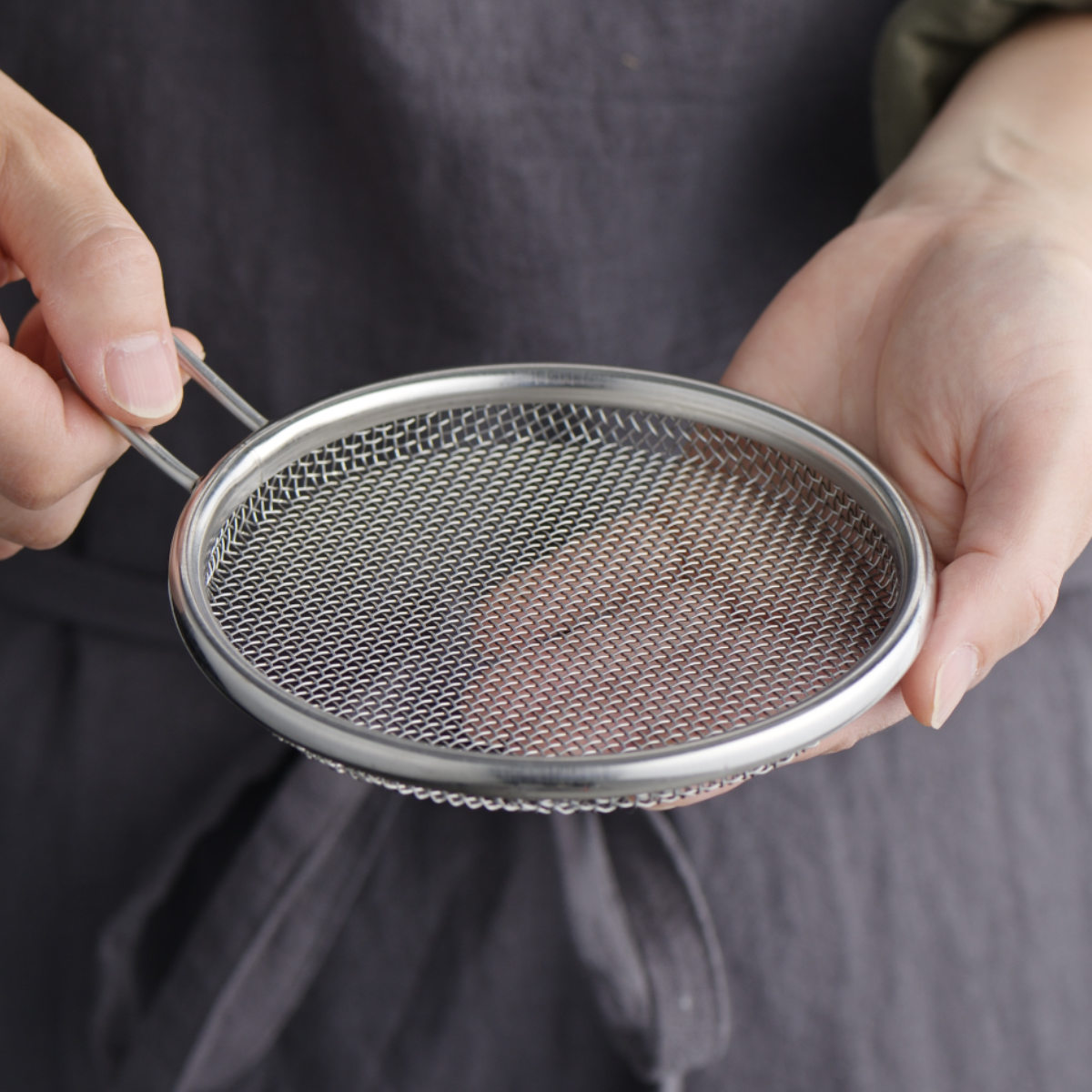 ヨシカワ 手付きストレーナー 13cm 浅型 and ステンレス製 日本製 食洗