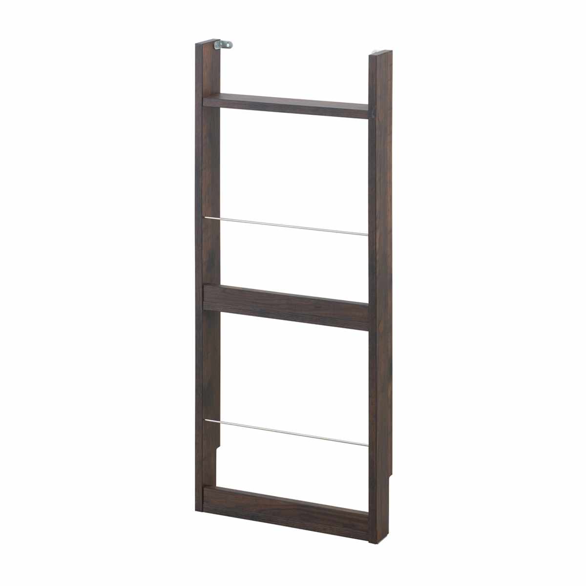 マガジンラック 幅36cm 2段 薄型 （ 本棚 雑誌収納 ブックスタンド