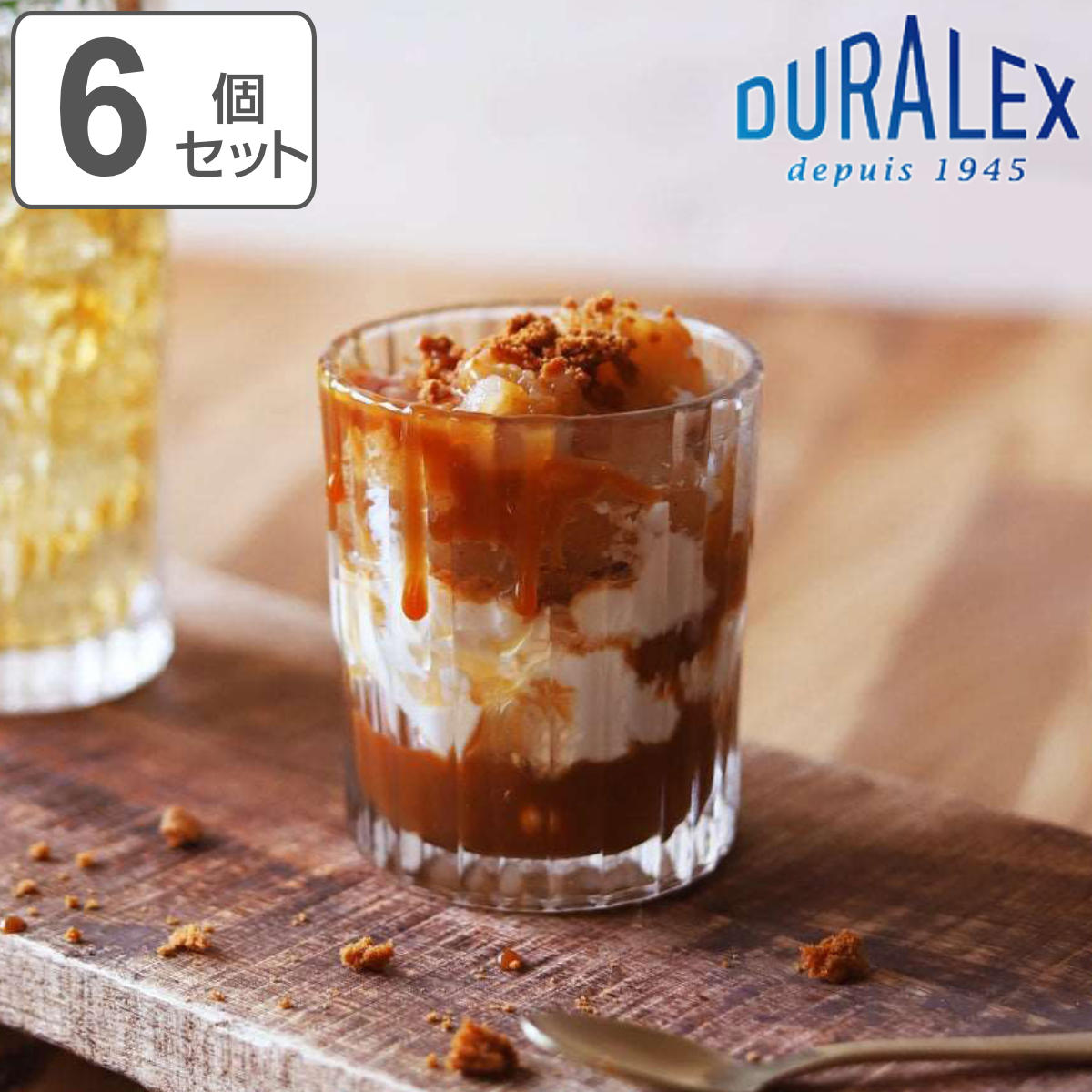 �f�������b�N�X �O���X 220ml MANHATTAN �}���n�b�^�� �����K���X 6�Z�b�g �i �H��@�Ή� �d�q�����W�Ή� DURALEX �H�� �K���X �K���X�� �j