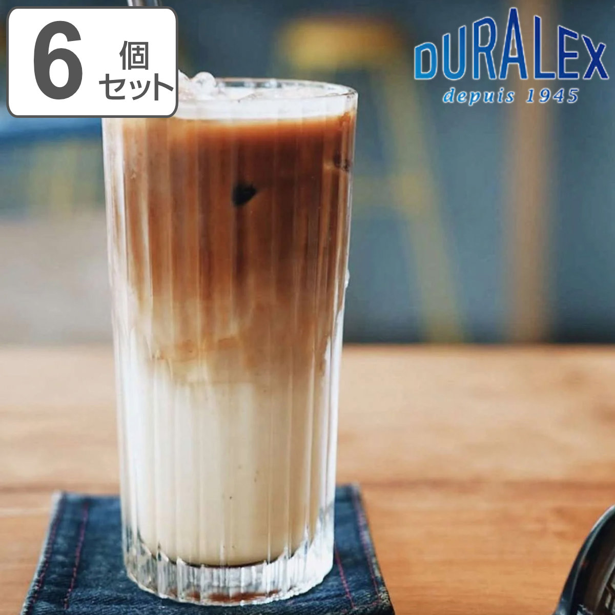 �f�������b�N�X �O���X 305ml MANHATTAN �}���n�b�^�� �����K���X 6�Z�b�g �i �H��@�Ή� �d�q�����W�Ή� DURALEX �H�� �K���X �K���X�� �j
