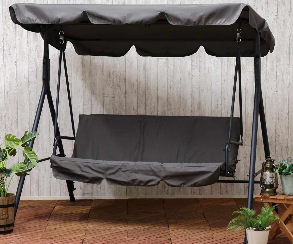 不二貿易（Fuji Boeki） ガーデンブランコ 3人乗り ポルド クッション