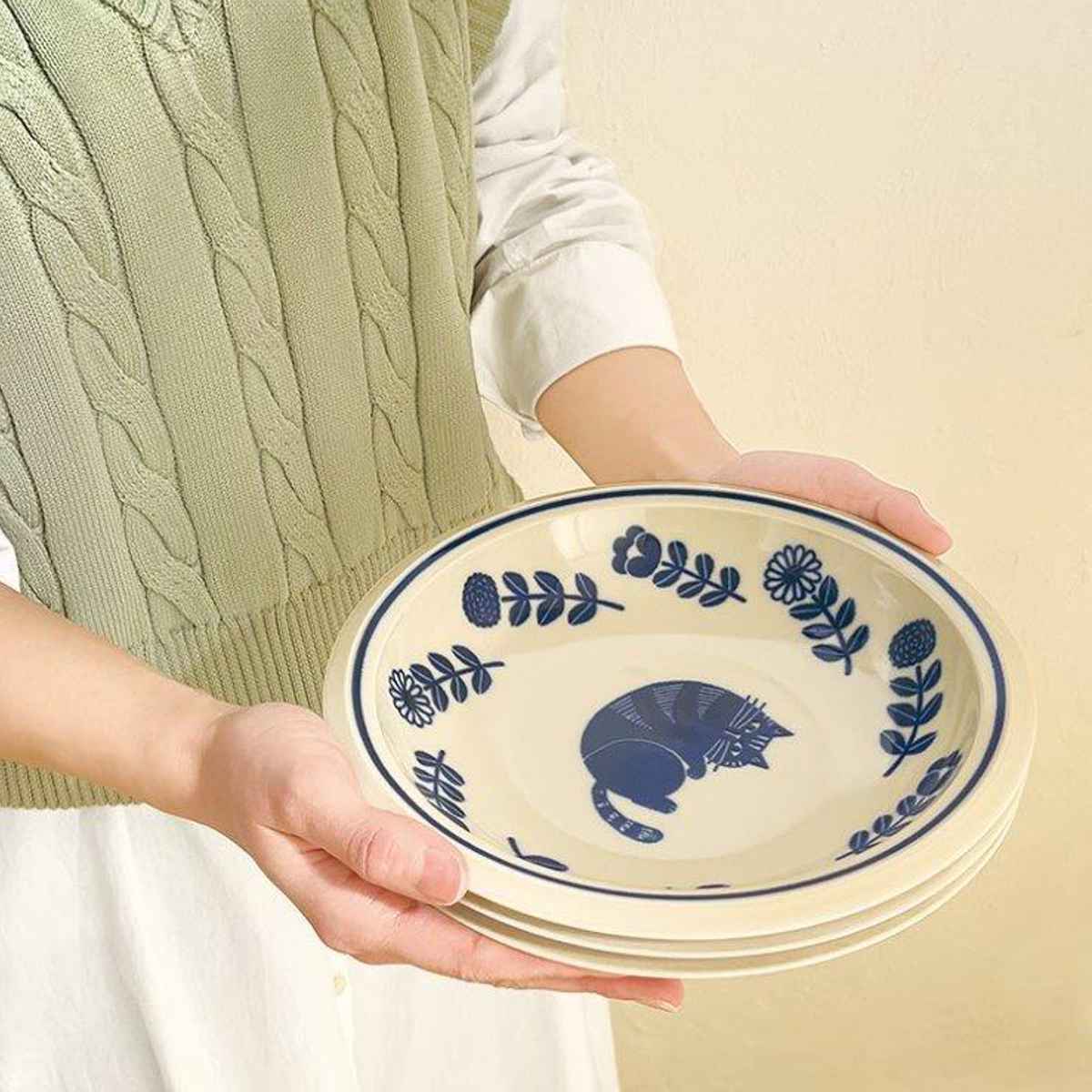 プレート 16cm fika フィーカ 陶器 （ 食洗機対応 電子レンジ対応 皿