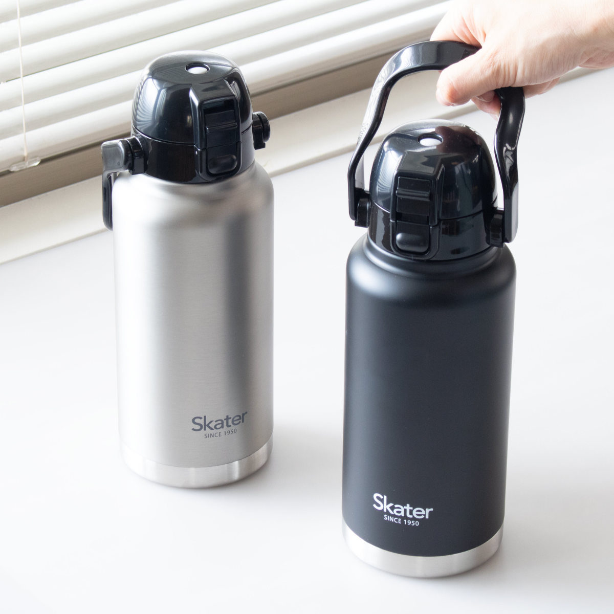 スケーター 水筒 1L ハンドル付ダイレクトボトル 保冷専用 （ 保冷 直