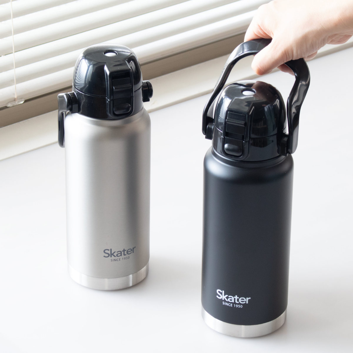スケーター 水筒 800ml ハンドル付ダイレクトボトル 保冷専用 （ 保冷