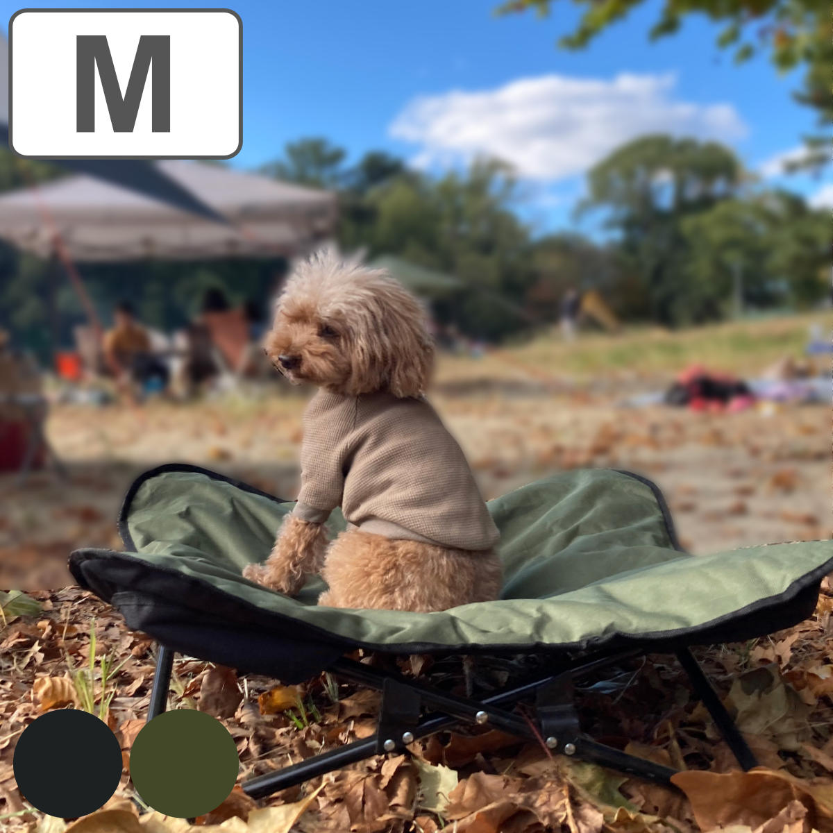 ペットベッド アウトドア ペットコット M 折りたたみ 犬 （ ドッグコット ドッグベッド 犬用 ペット用 コット キャンプ 旅行 小型犬 中型犬 ）
