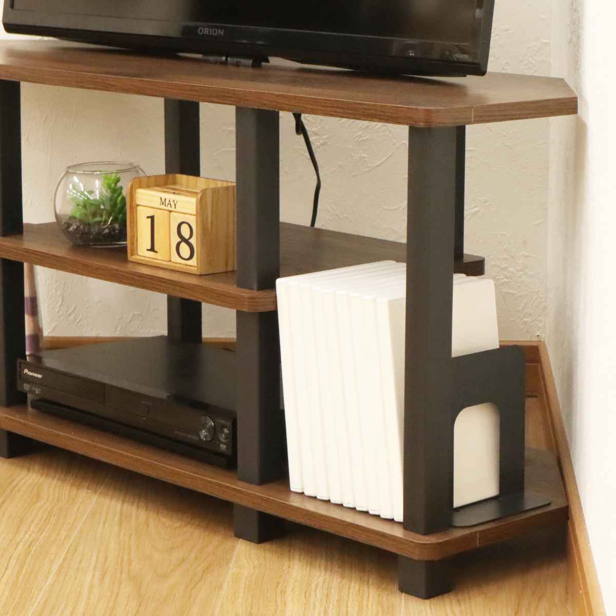 テレビ台 オープンタイプ 簡単組立て 幅90c...の詳細画像5