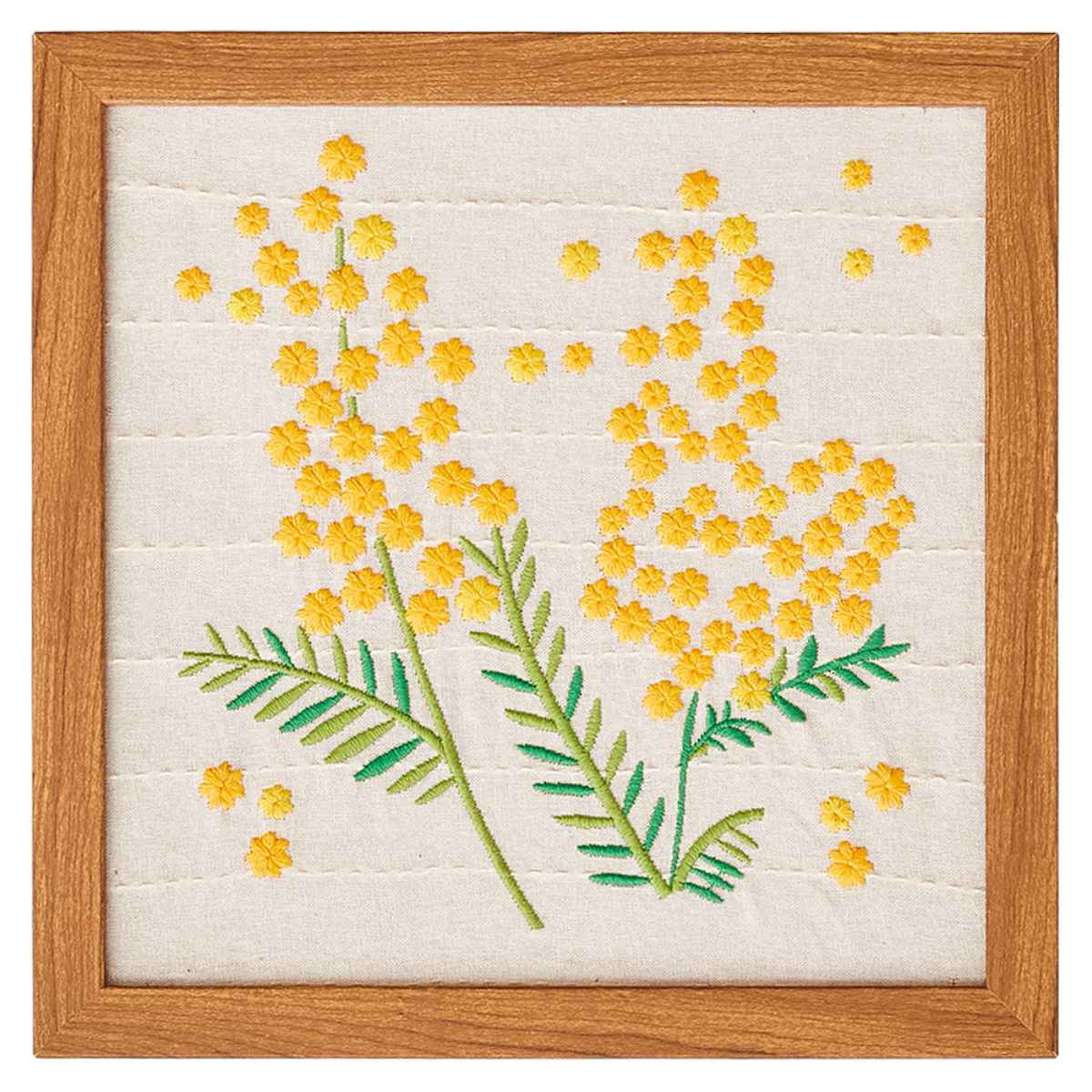 HAGiHARA（萩原） ファブリックパネル KUKKA クッカ 刺繍 25×25cm