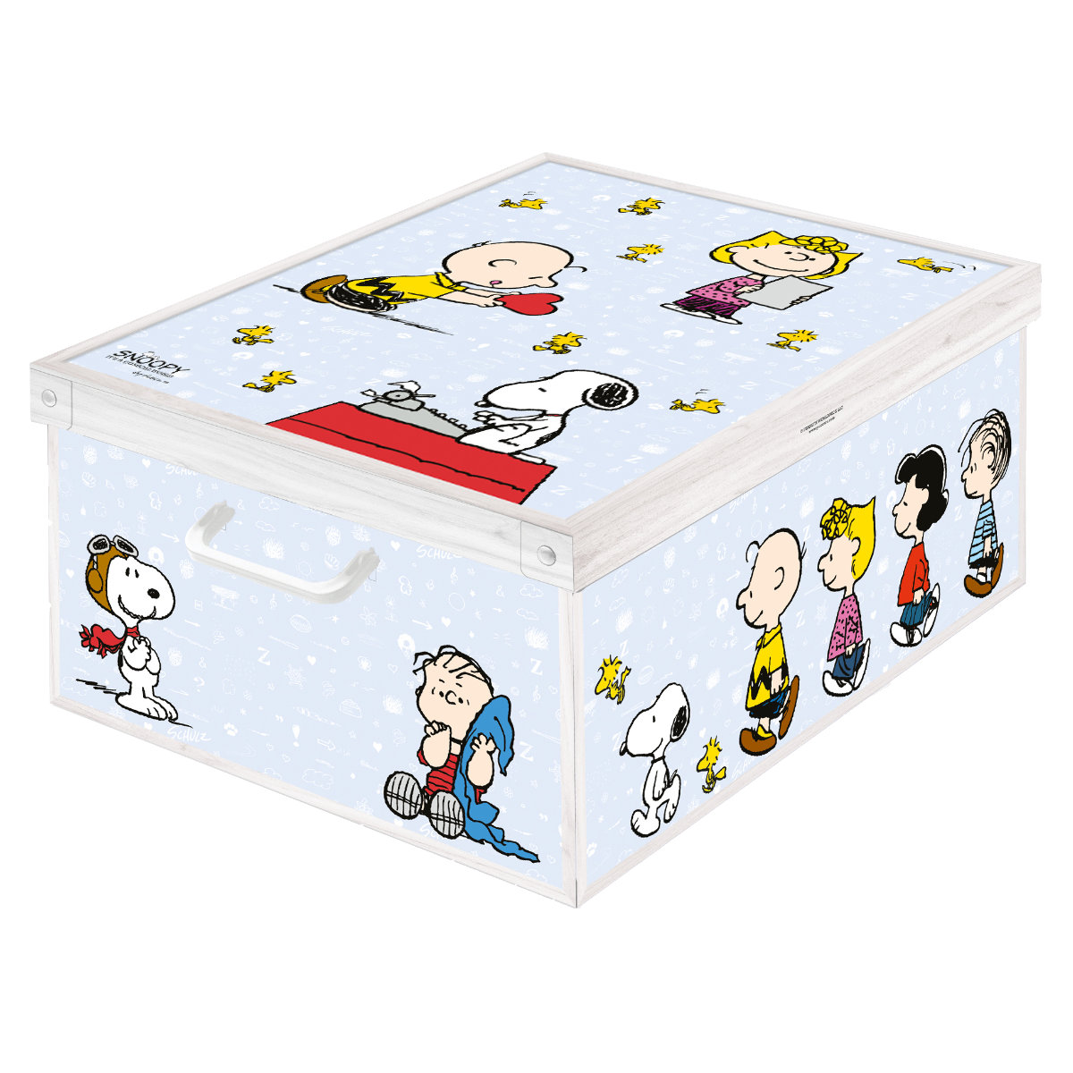 スヌーピー　木製収納ボックス colorfulbox_440465