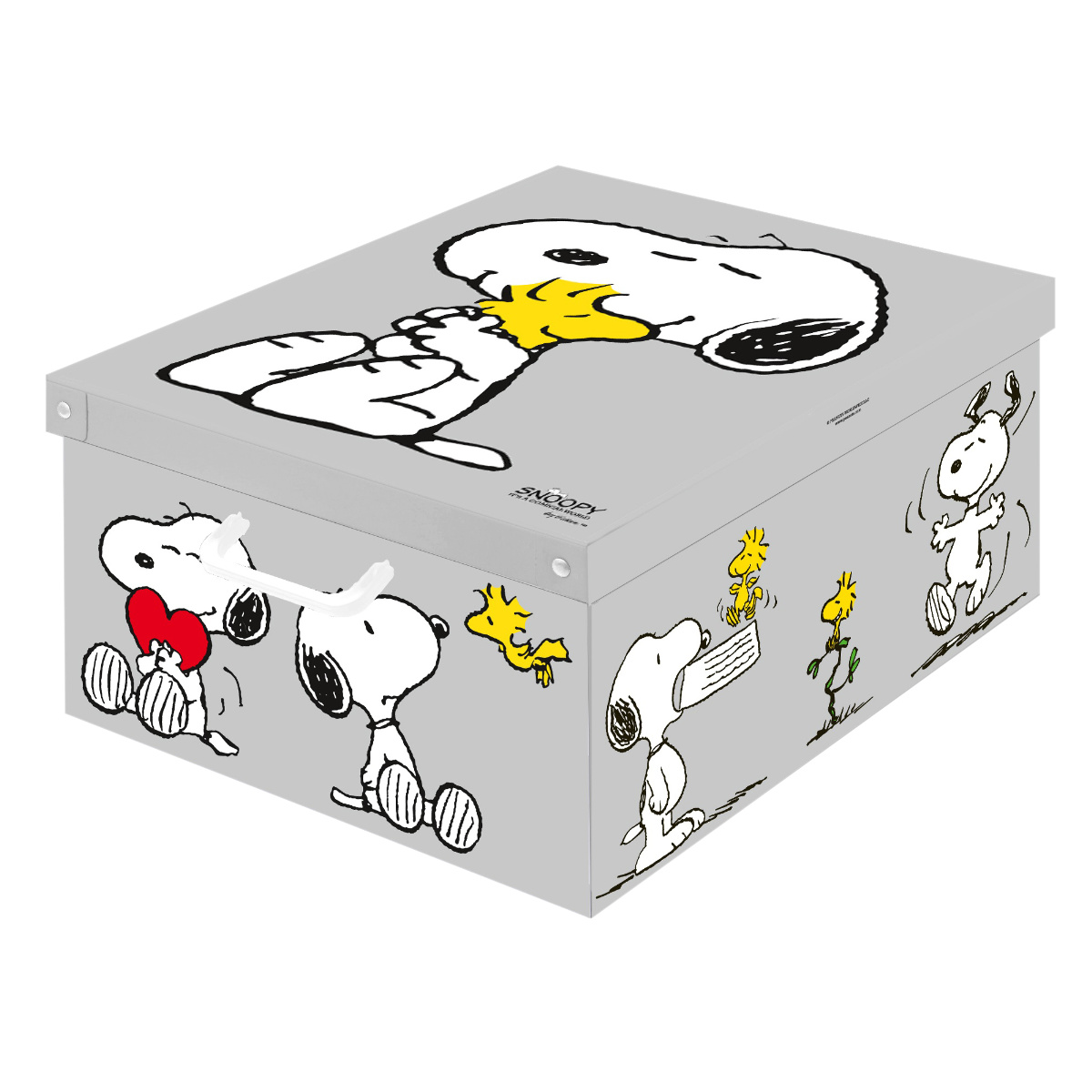 メテックス 収納ケース スタッキングコンテナ スヌーピー L イタリア製