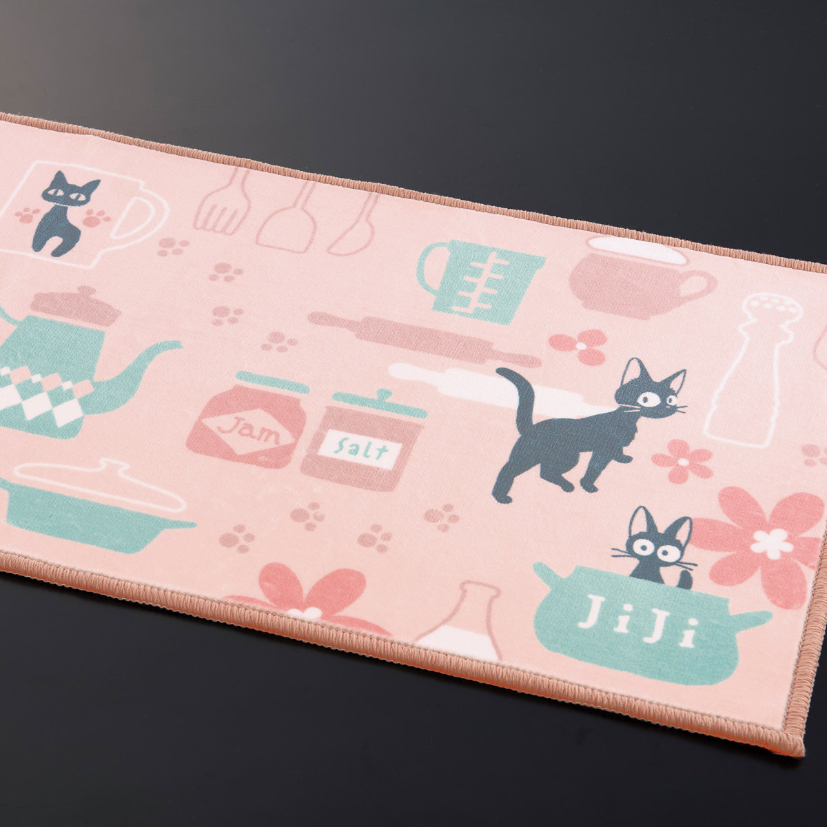 キッチンマット 魔女の宅急便 ジジとキッチン ...の詳細画像1