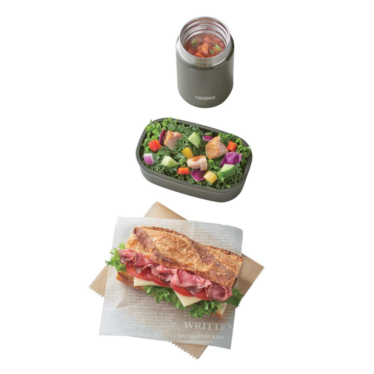 THERMOS（サーモス） 保温弁当箱 弁当箱 真空断熱スープランチセット