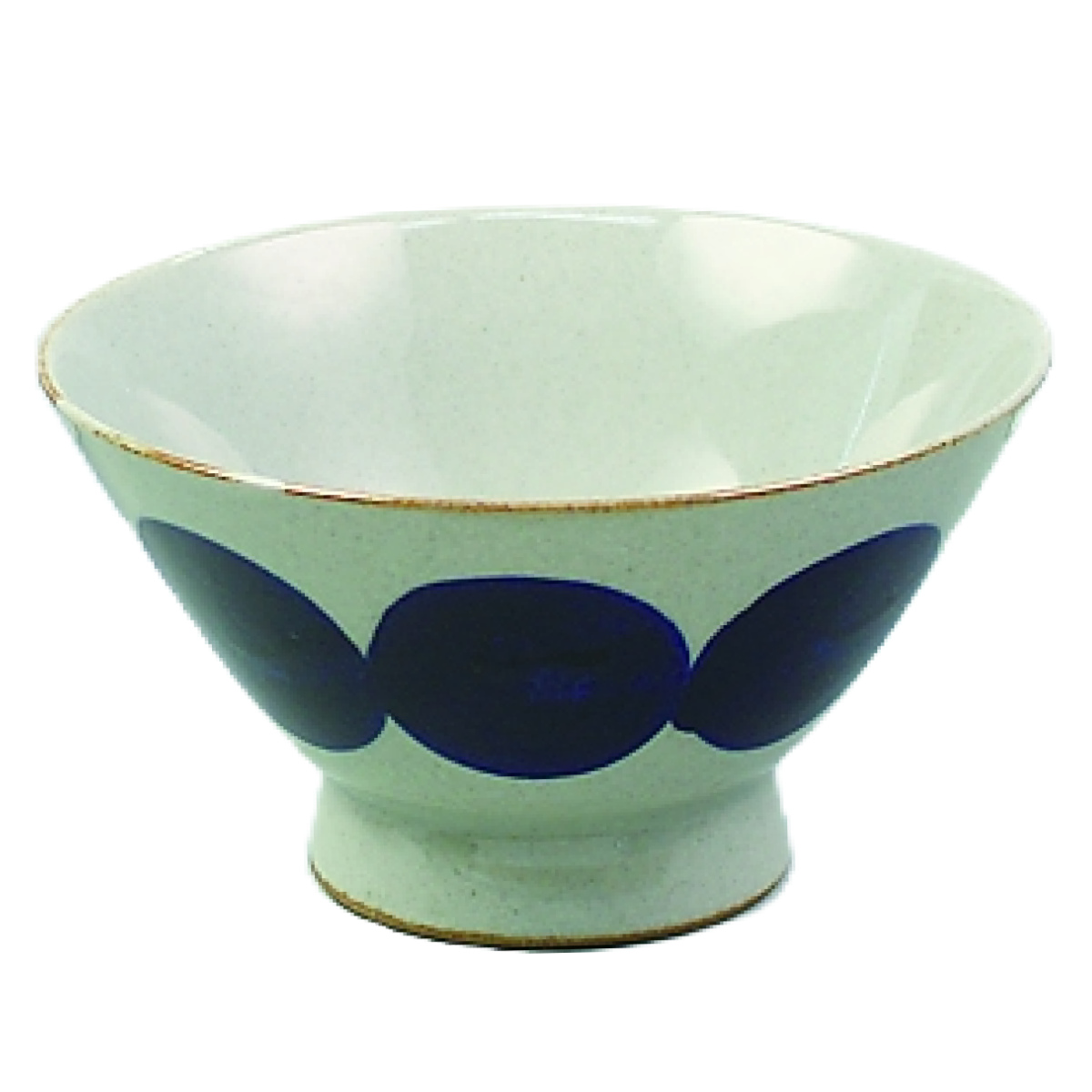 藍花 飯碗 丸紋 磁器 波佐見焼 （ 食洗機対応 電子レンジ対応 茶碗 お